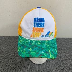 Bean There Done That Trucker Hat Mens Adjustable Multicolor Snapback